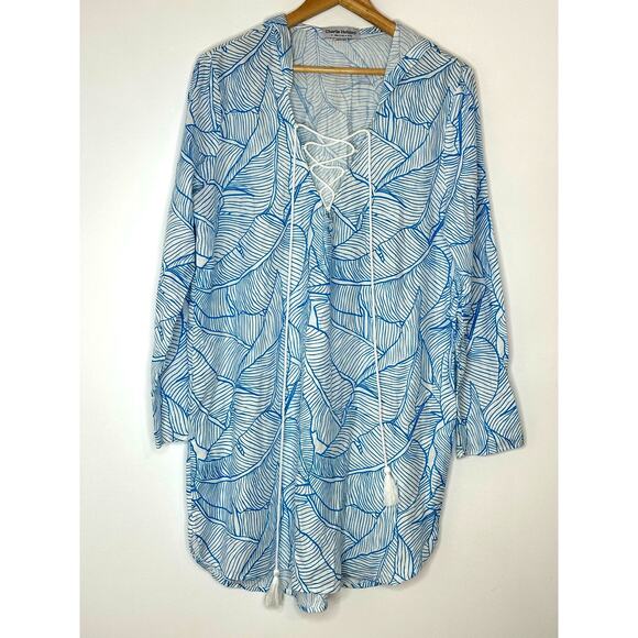 Charlie Holiday The Coco Cover-Up Womans Medium lightweight hoodie - Picture 2 of 9